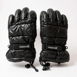Vintage Men’s Grandoe Leather Ski Gloves